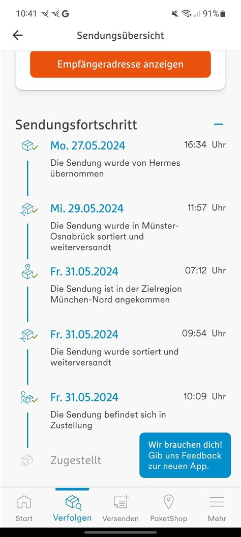 hermes bis wann uhrzeit|hermes sendung versand zeit.